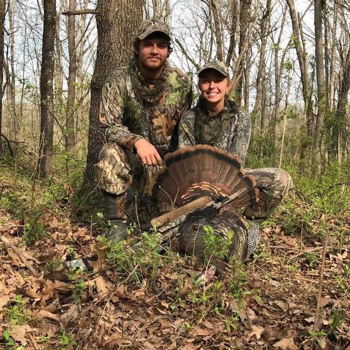 Our first turkey hunt together