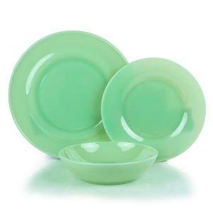 Mosser Glass 12 Piece Dinnerware Set