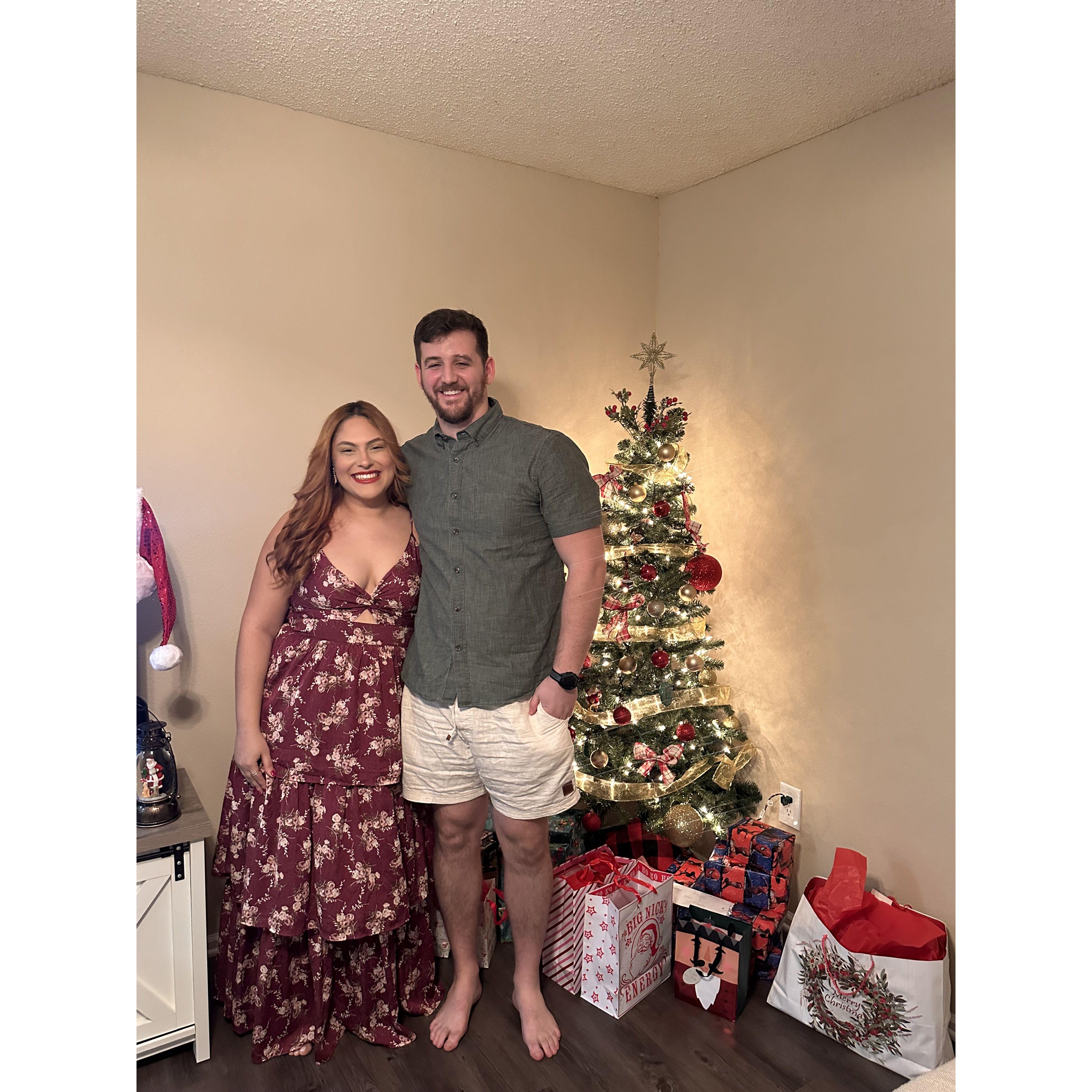 12.25.24 Their 1st and last Xmas engaged - Thais' last Xmas as a Ms. <3