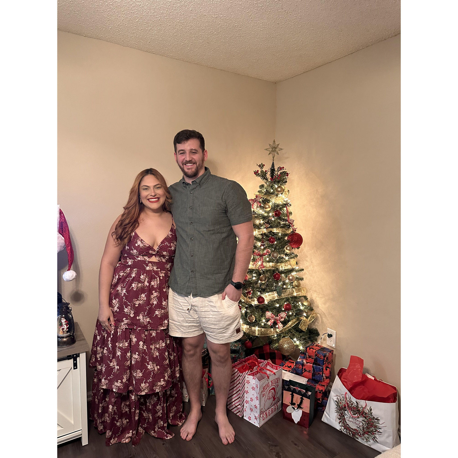 12.25.24 Their 1st and last Xmas engaged - Thais' last Xmas as a Ms. <3