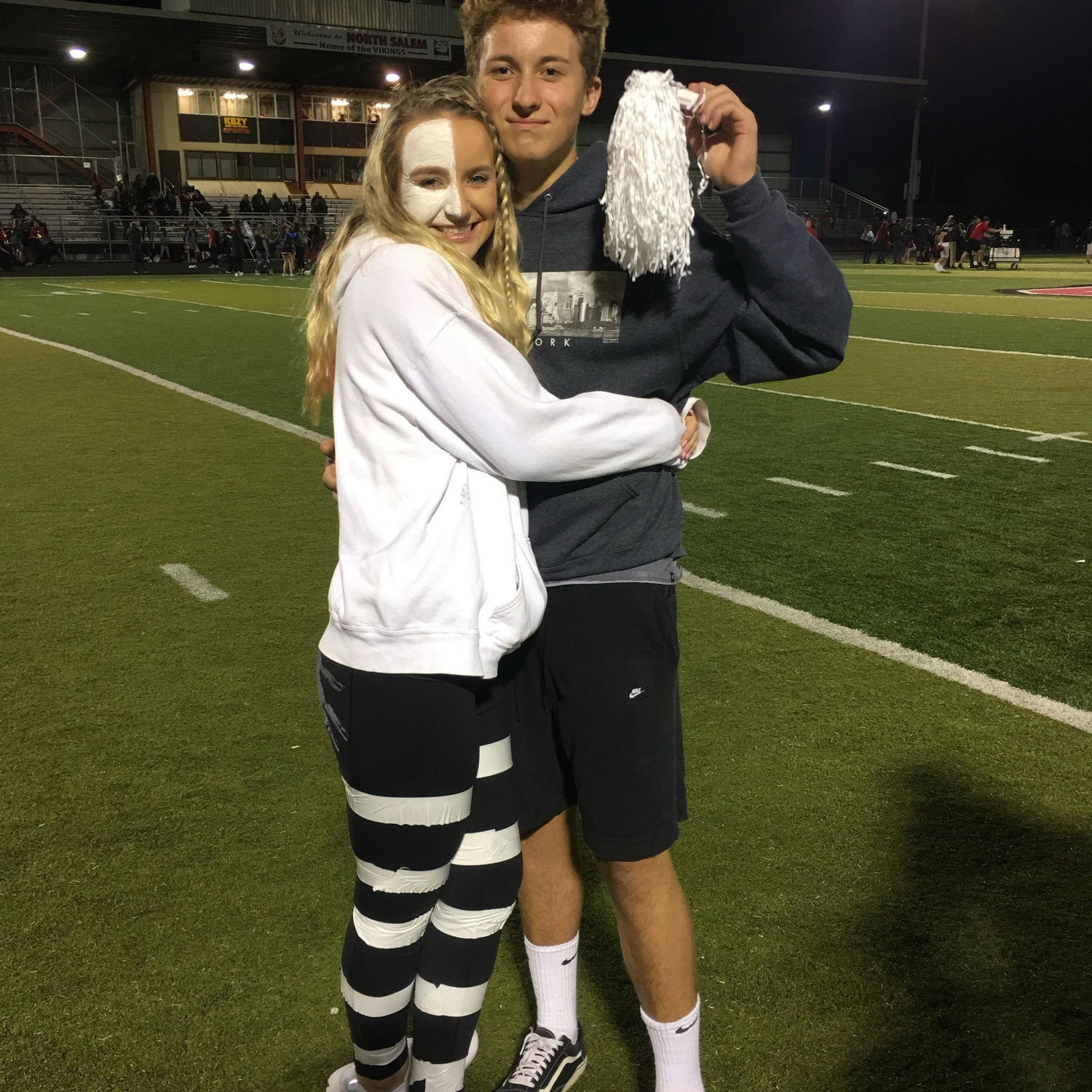 Our first picture together hehe