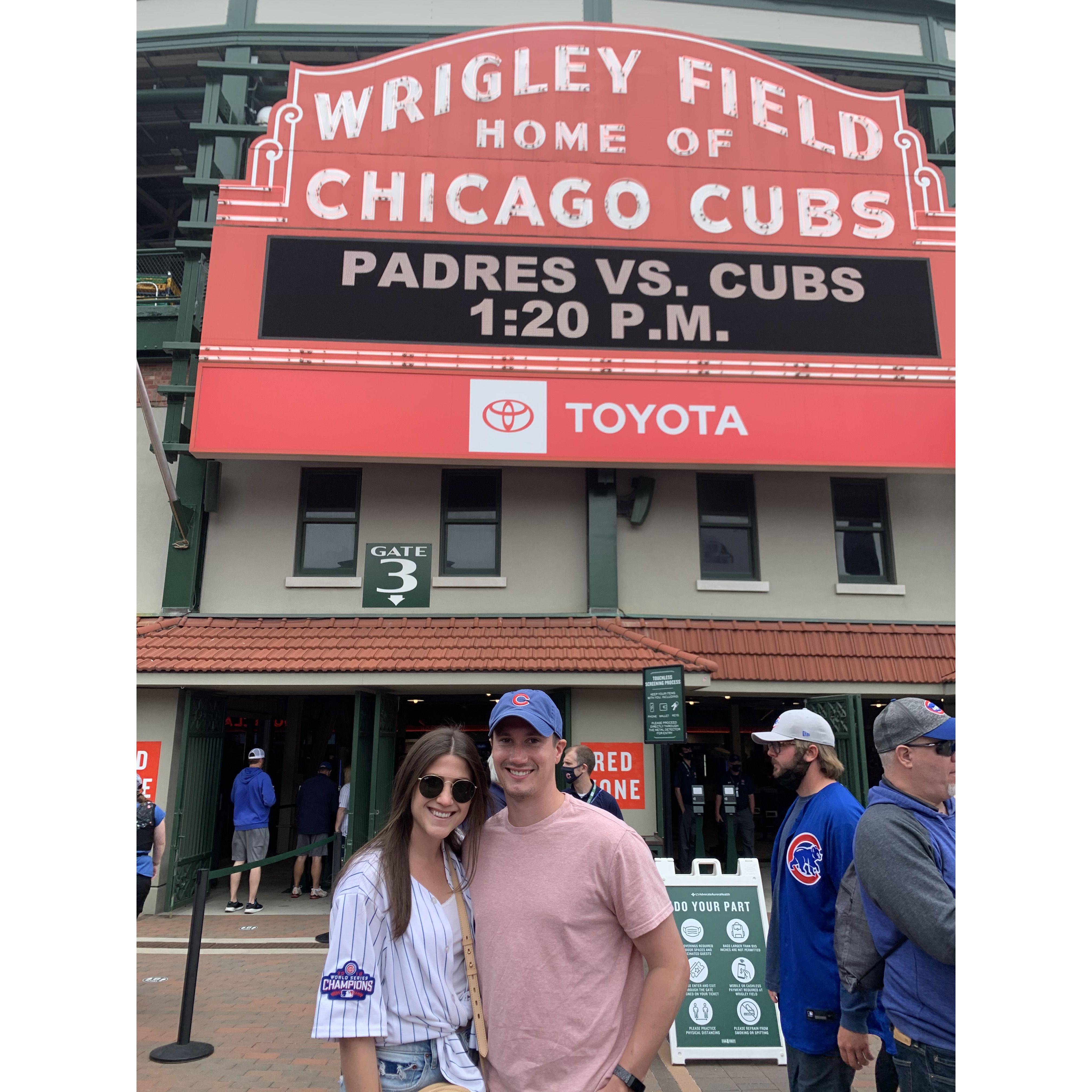 Kev's first Cubs game