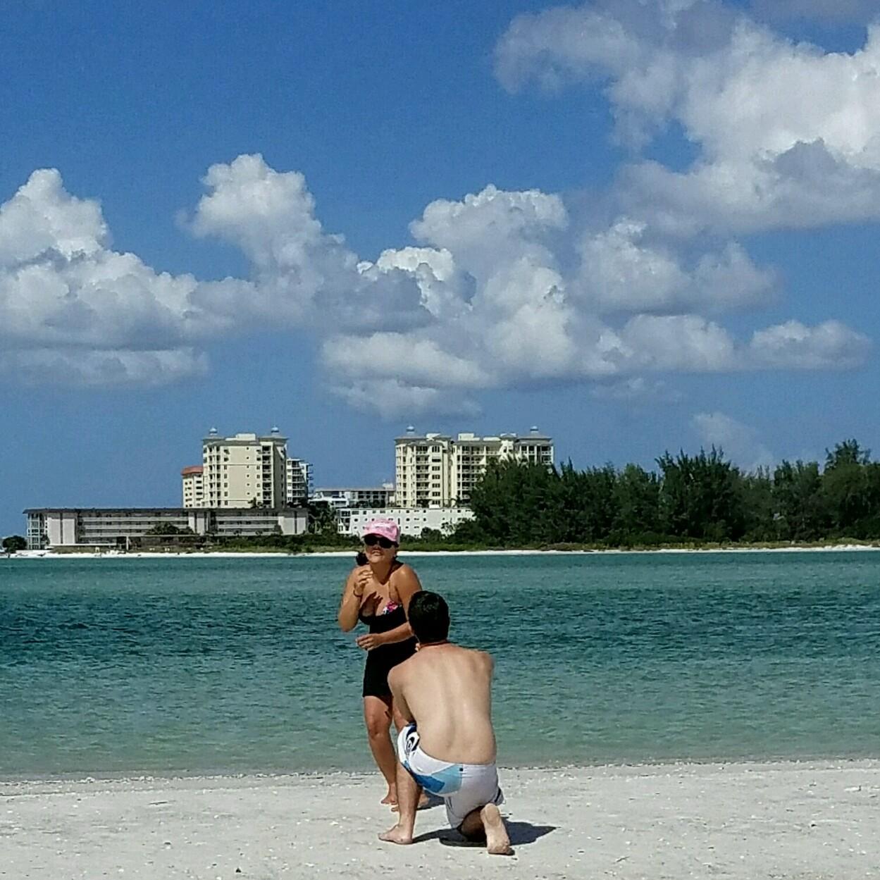 The proposal ❤ 
📷: mamabear