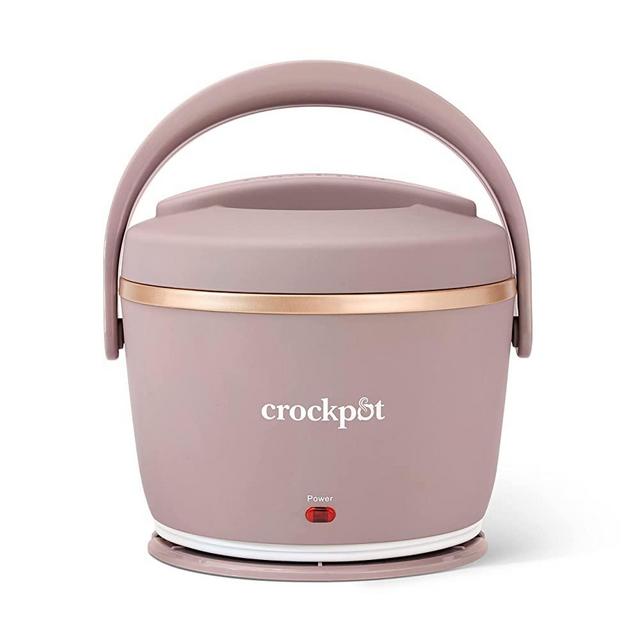 Crock-Pot 20-oz Lunch Crock Food Warmer – Heated Lunch Box – Sphinx Pink, (2158951)