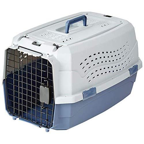 AmazonBasics Two-Door Top-Load Pet Carrier Kennel