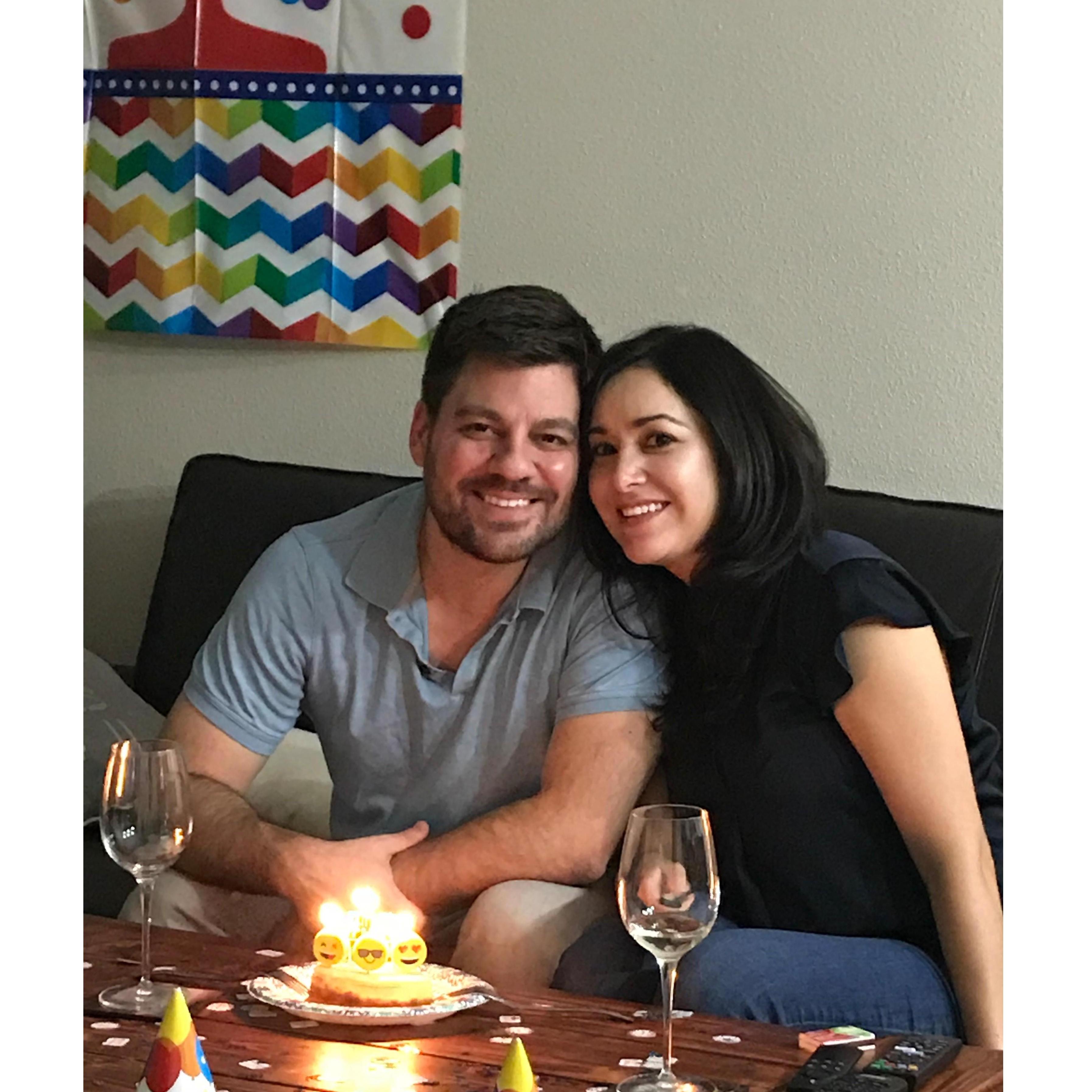 Celebrating Brendan´s birthday