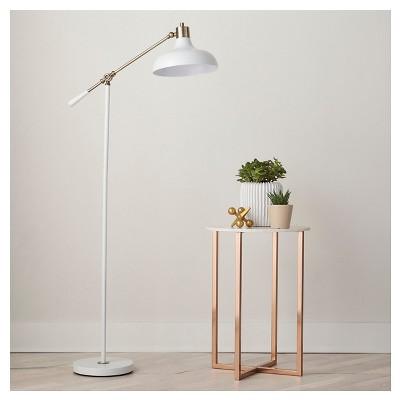 Product description page - Crosby Schoolhouse Floor Lamp - White - Threshold™