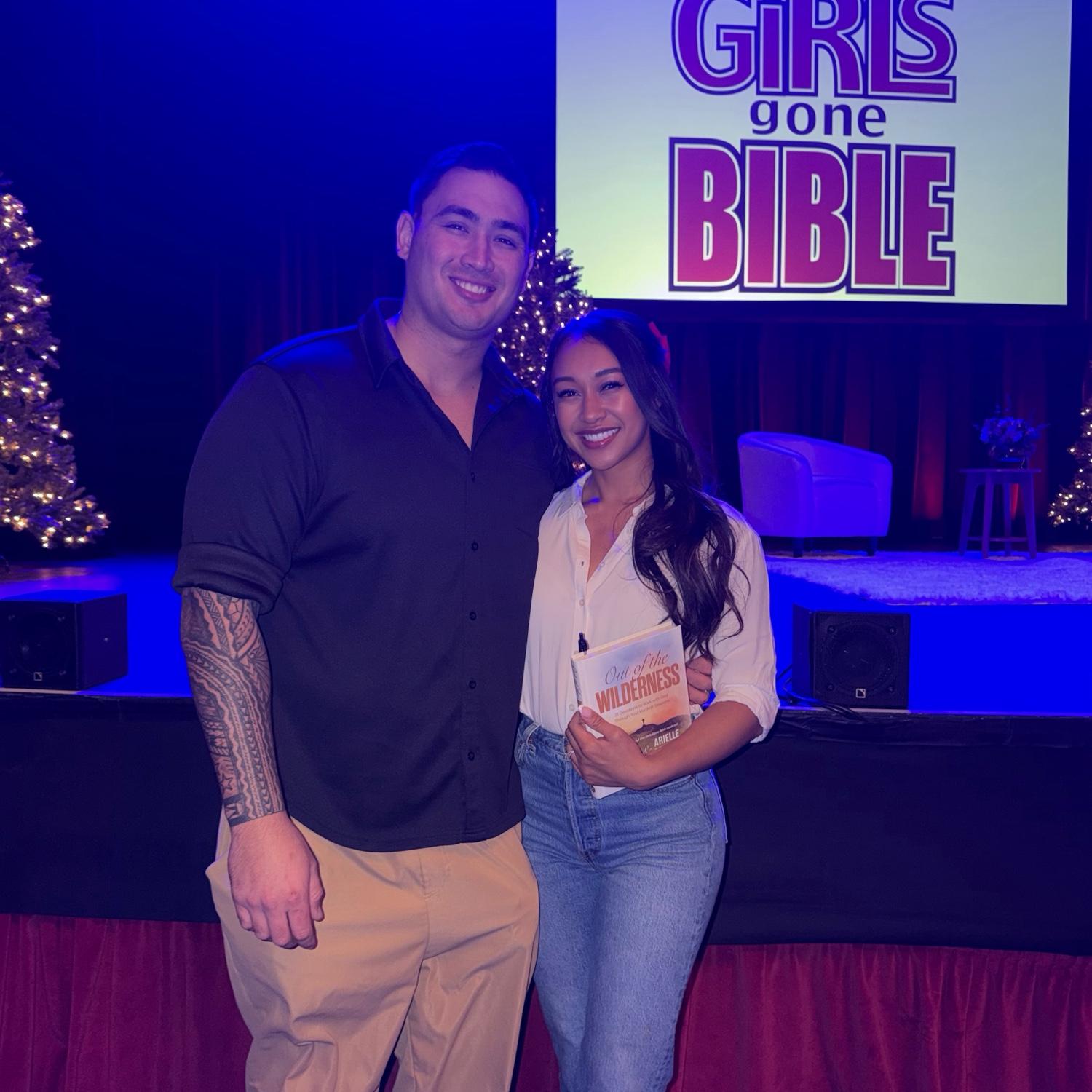 Vanessa dragging Michael to Girls Gone Bible Live Tour in LA 2025