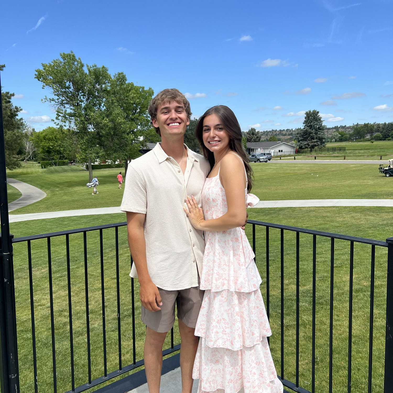 Ellie's graduation party