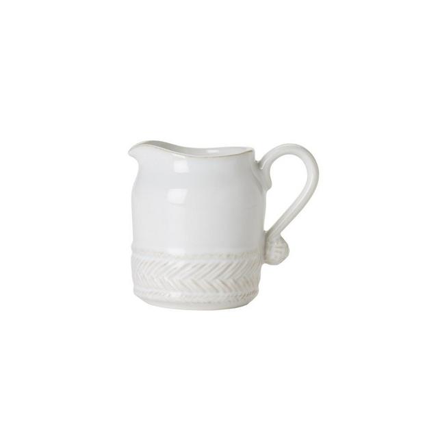 Juliska Le Panier Whitewash Creamer