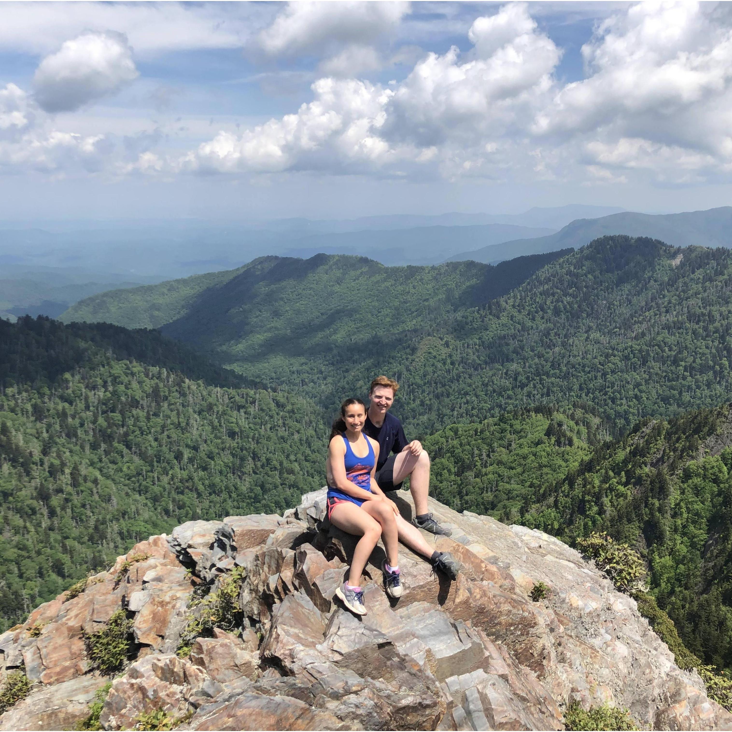 Charlies Bunion in the Smokies, Tennessee