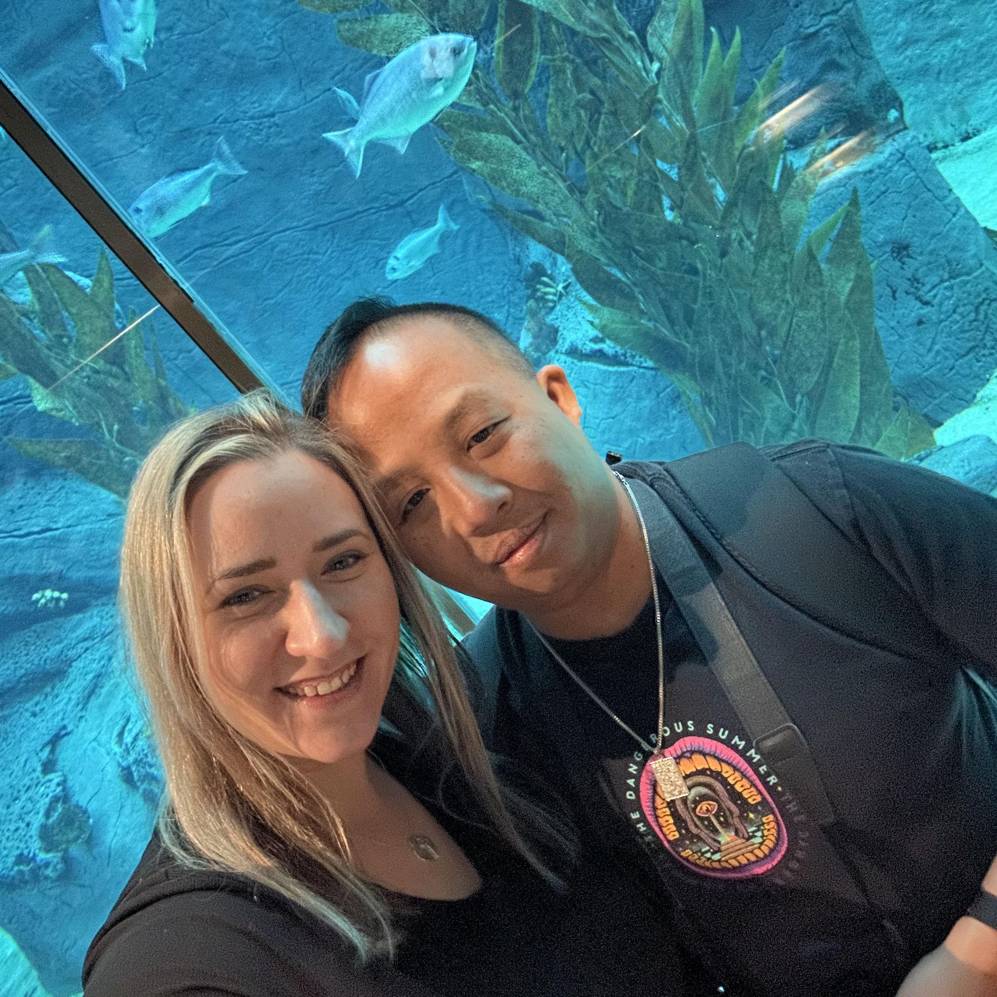 Our 2nd trip to San Diego. Here we are at San Diego Zoo - January, 2023.
