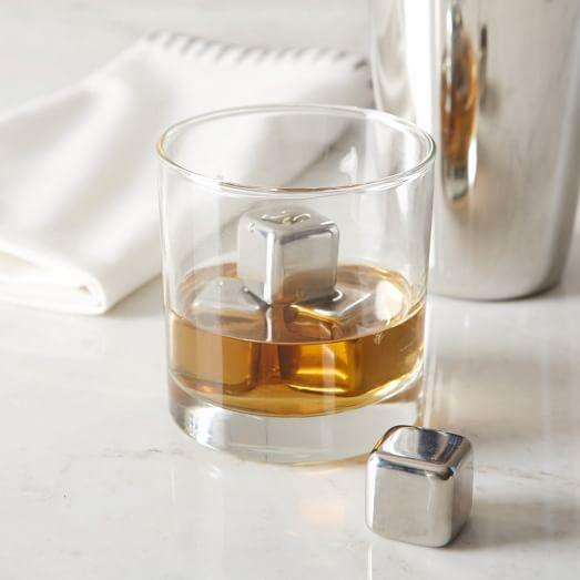 Essential Barware Stainless Steel Ice Cubes (Set of 4)