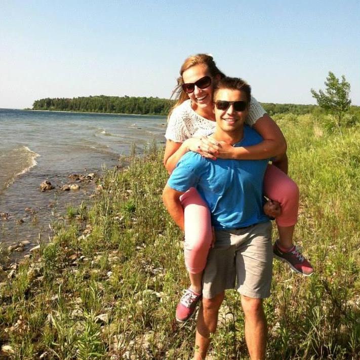 Door County our first summer together