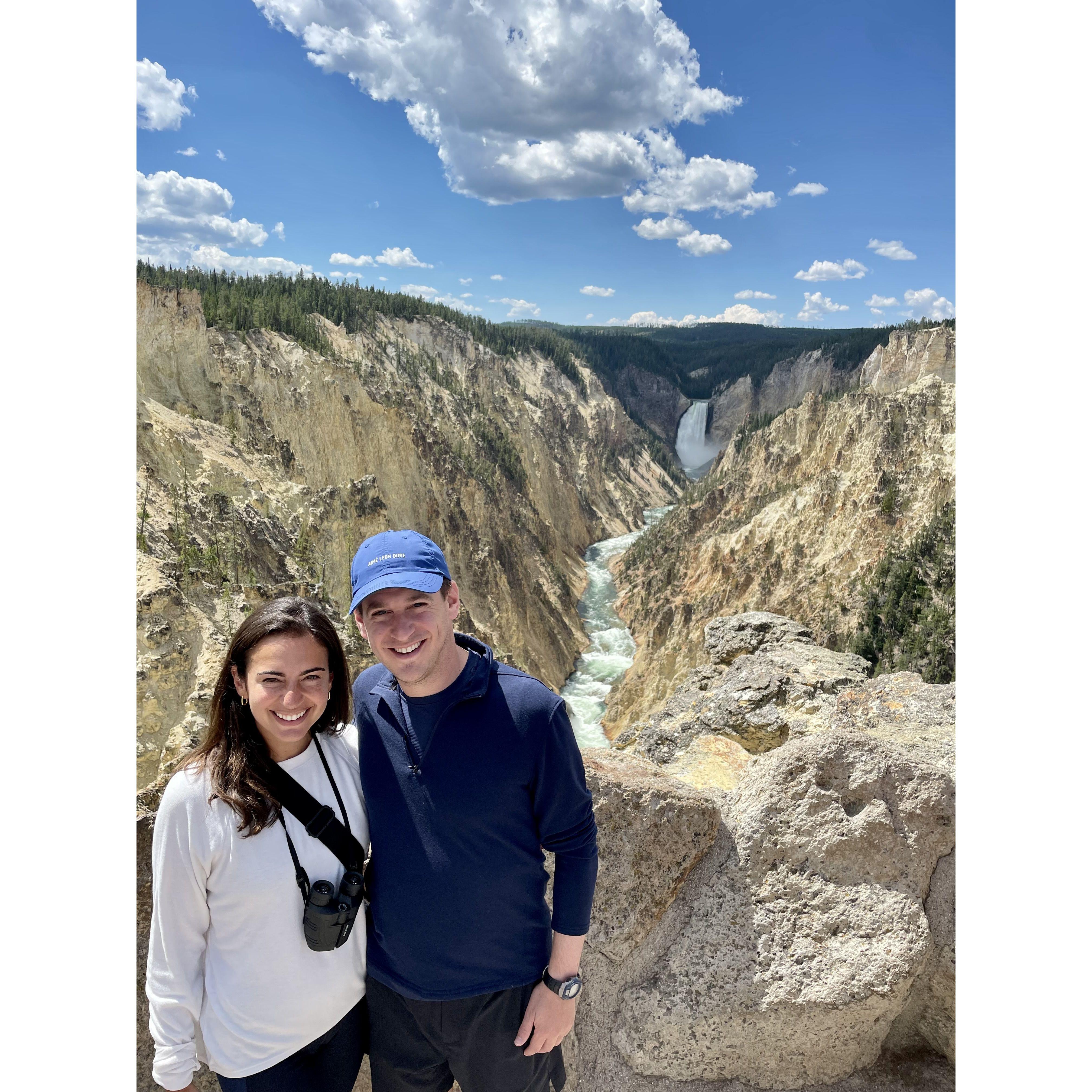 exploring Yellowstone National Park together!