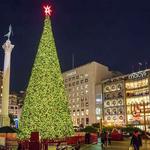 Shopping and Ice Skating