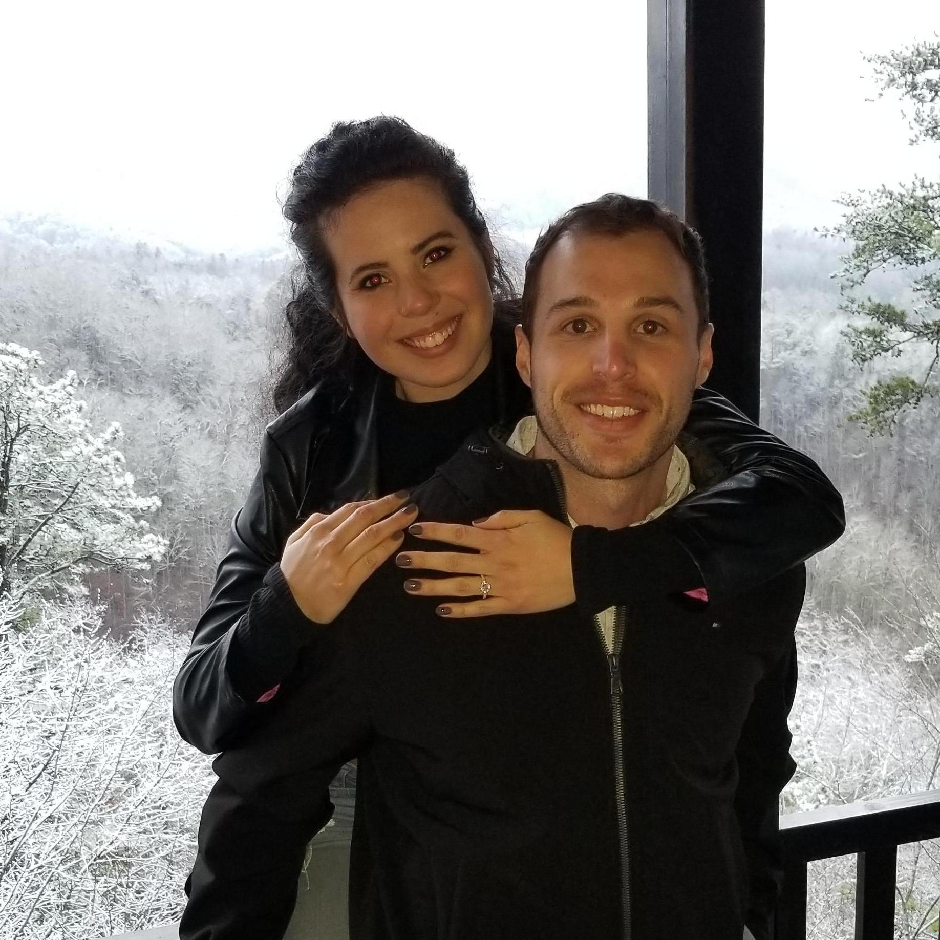 Right after we got engaged