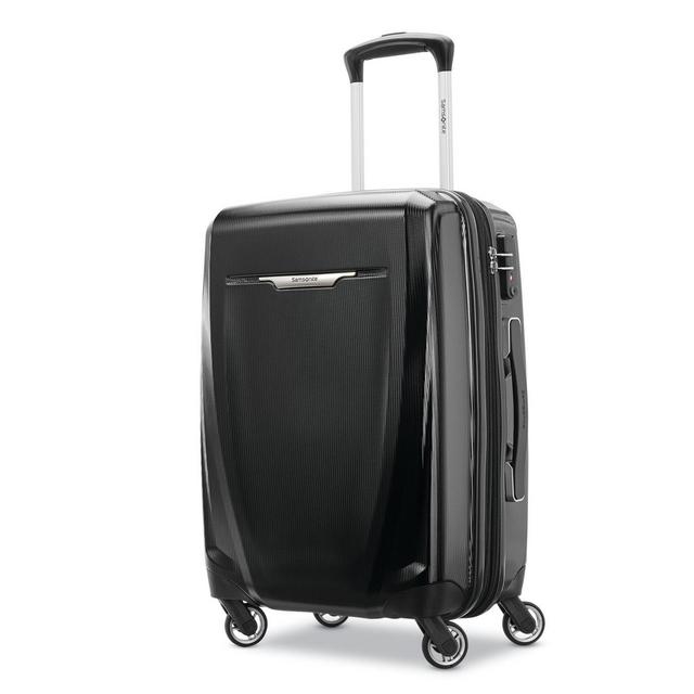 Samsonite® Winfield 3 DLX 20-Inch Hardside Spinner Carry On Luggage in Black