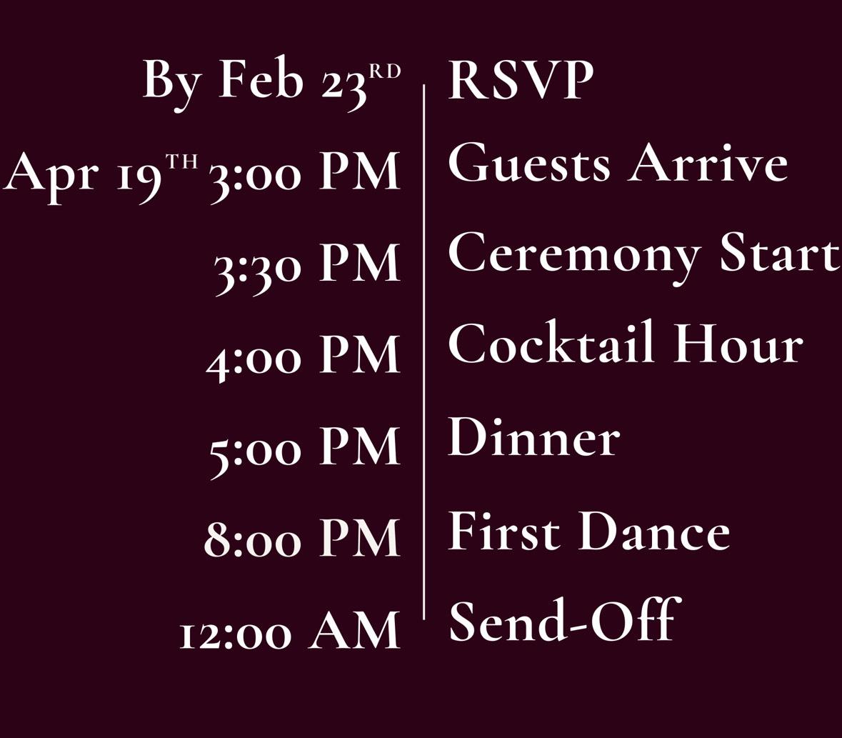 The Wedding Website of Daisy Sanchez-Esquivel and Wesley Prather