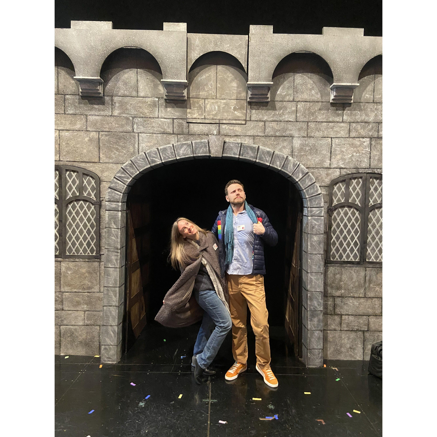Being the goofs we are