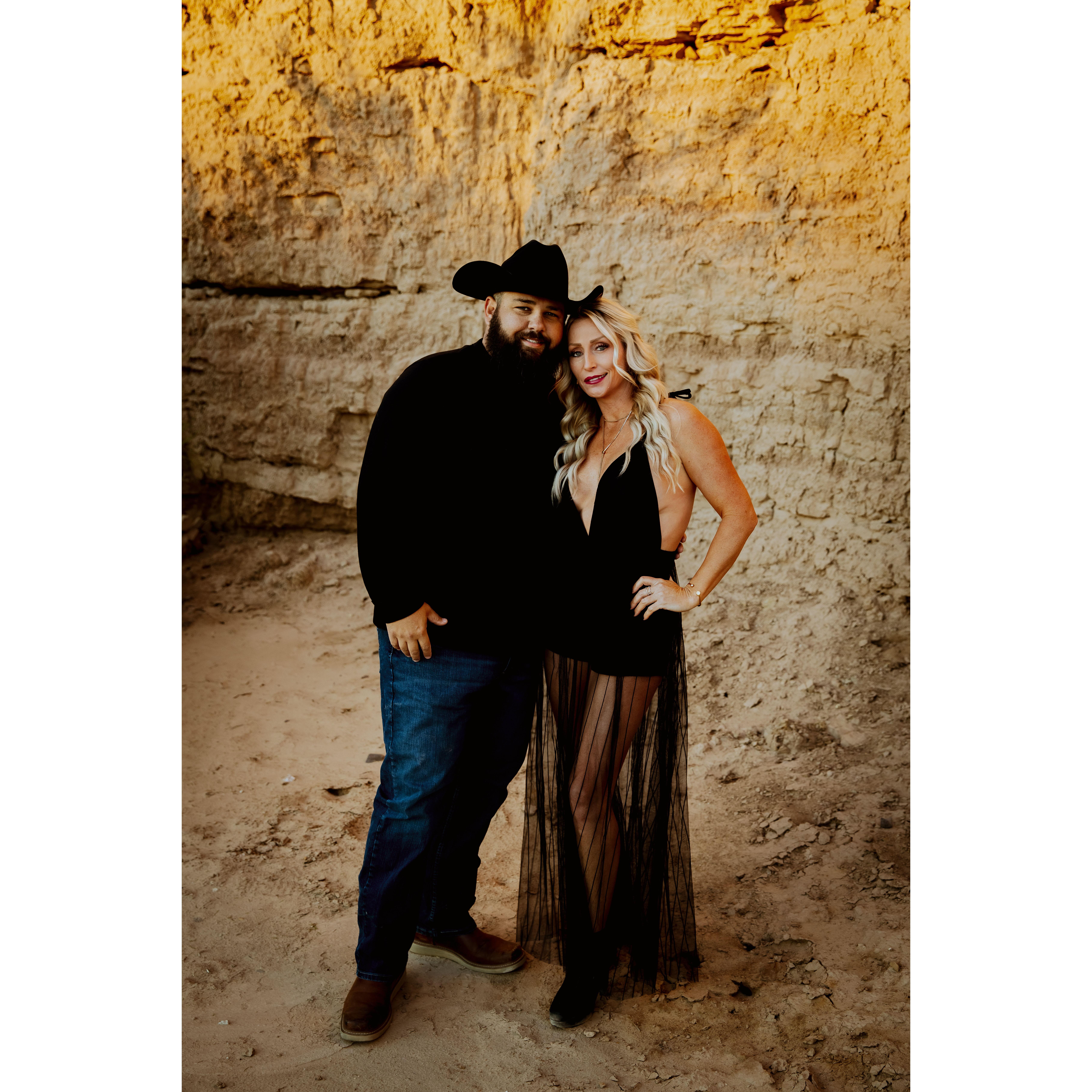 Our first photoshoot.
