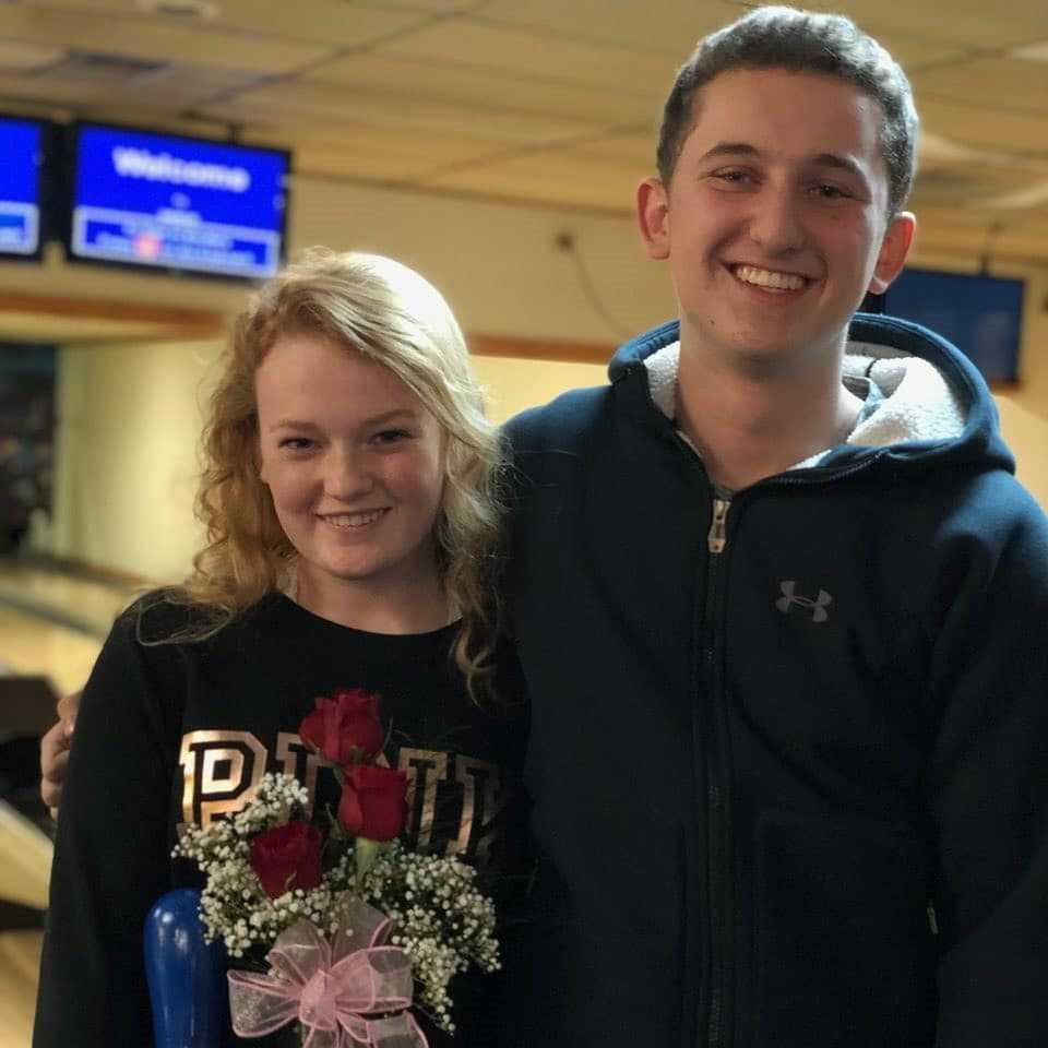 Keelan asking Makayla to our First School Dance - Jan 2018