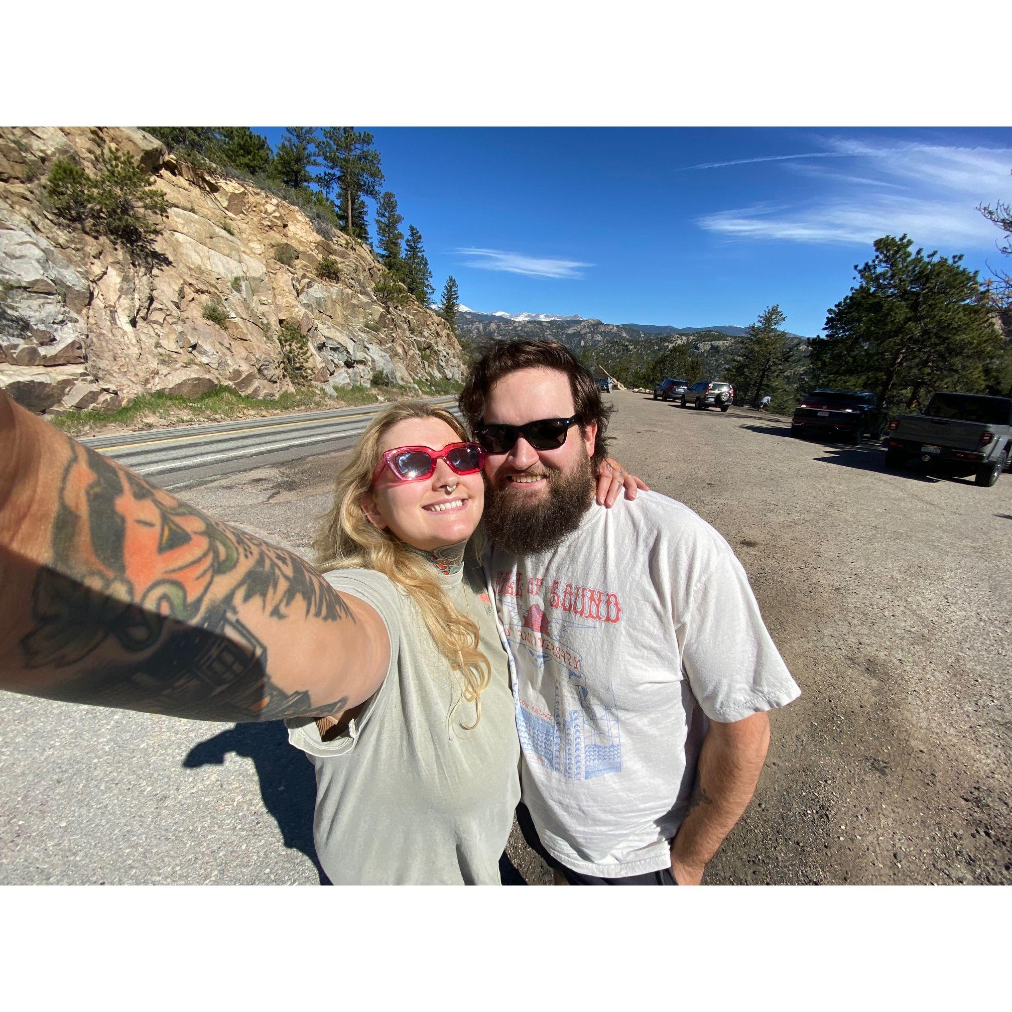 Arriving in Estes Park