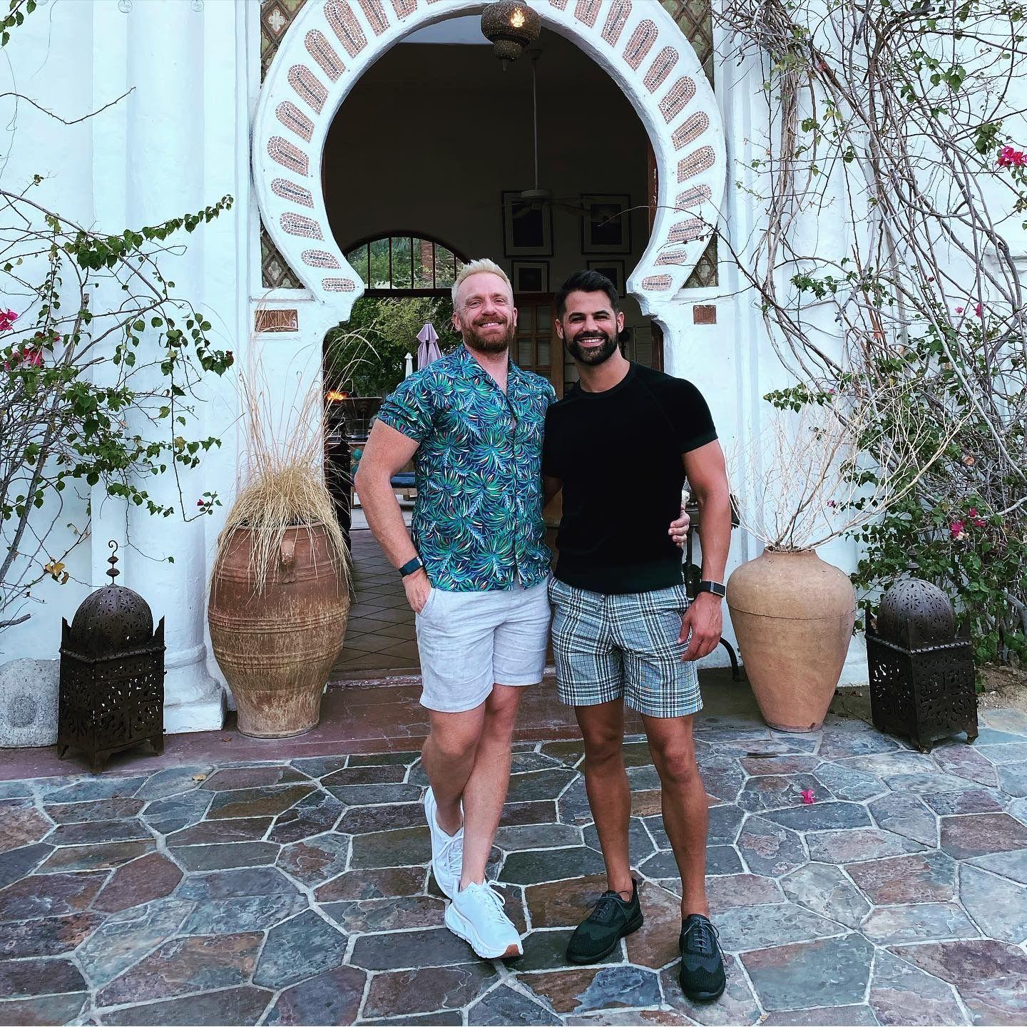 Our first getaway weekend together to Palm Springs for Joel's birthday in 2021, aka the soft launch of us.