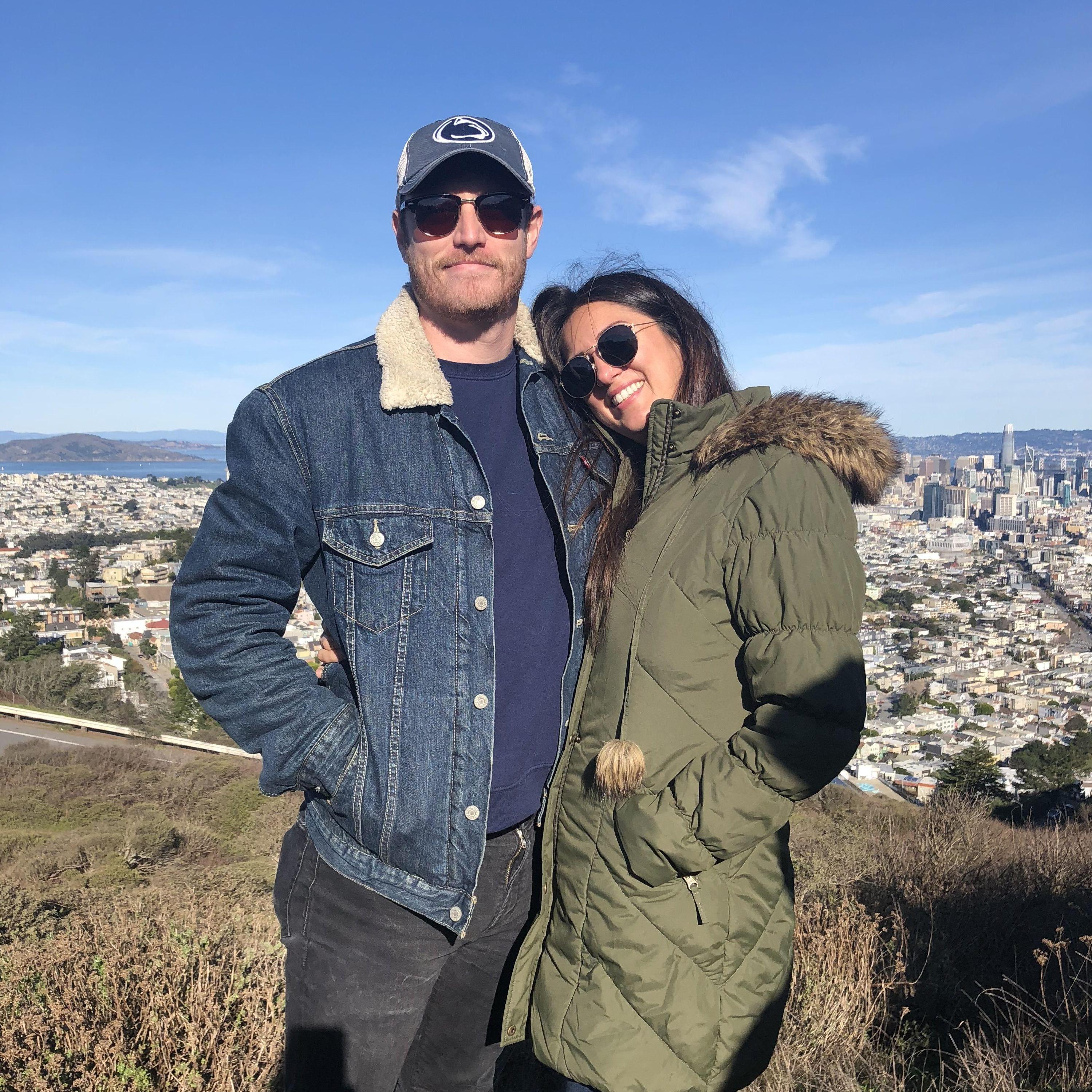 2019 New Years Day in Twin Peaks, San Fransisco