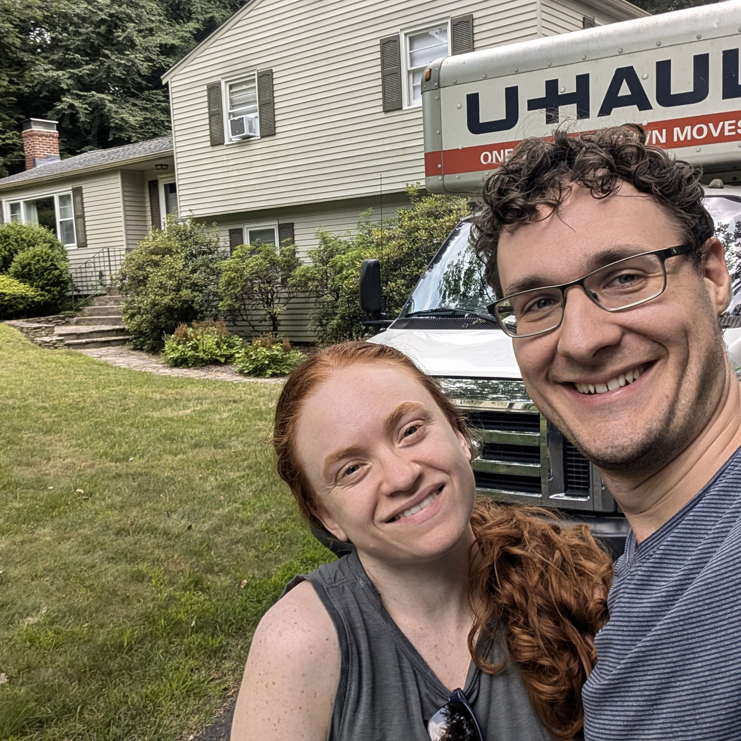 Moving into the new house!