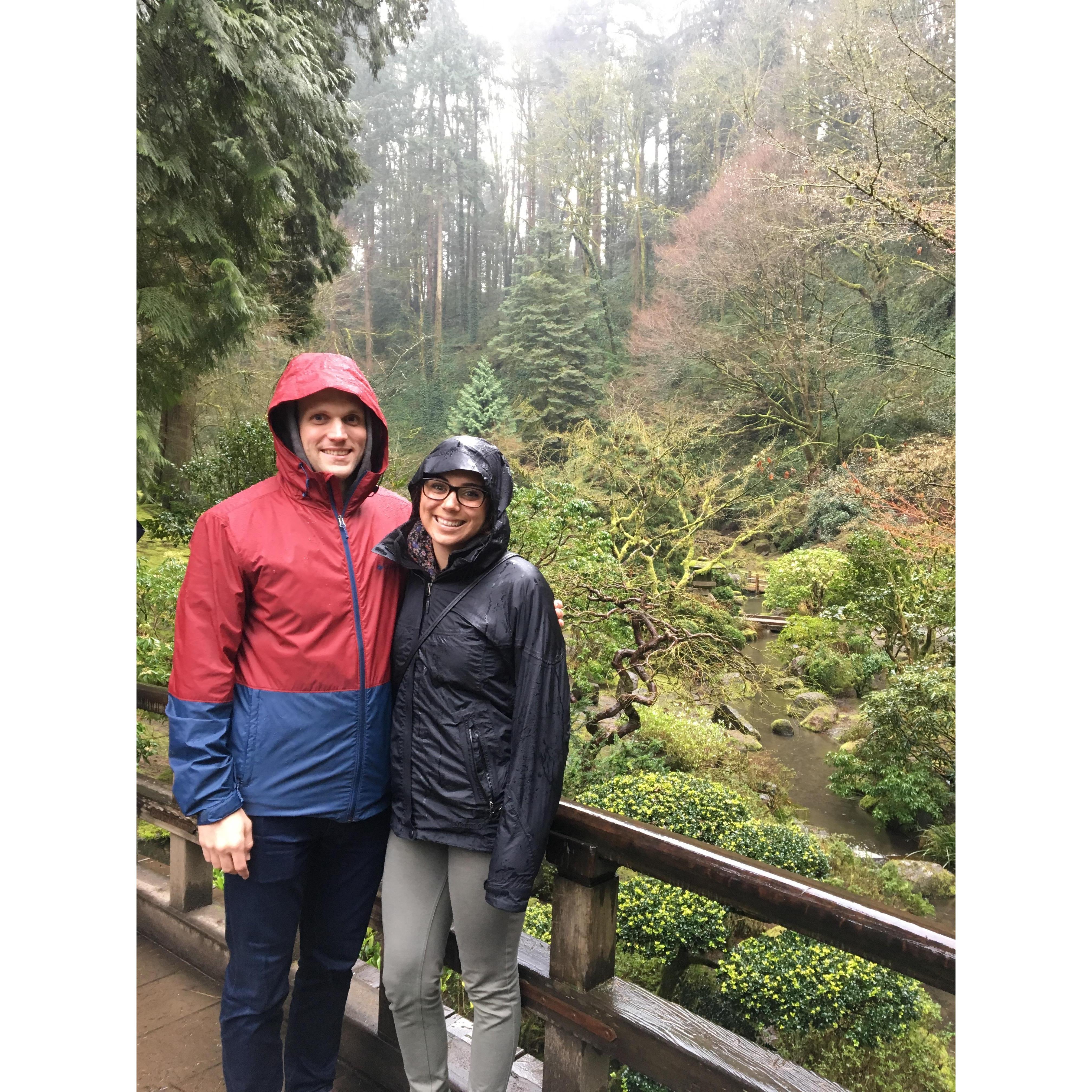 Trip to rainy Portland, Oregon