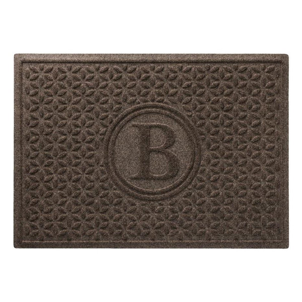 Heavyweight Recycled Waterhog Doormat, Blooming Circles, Personalized | Waterhog Mats at L.L.Bean