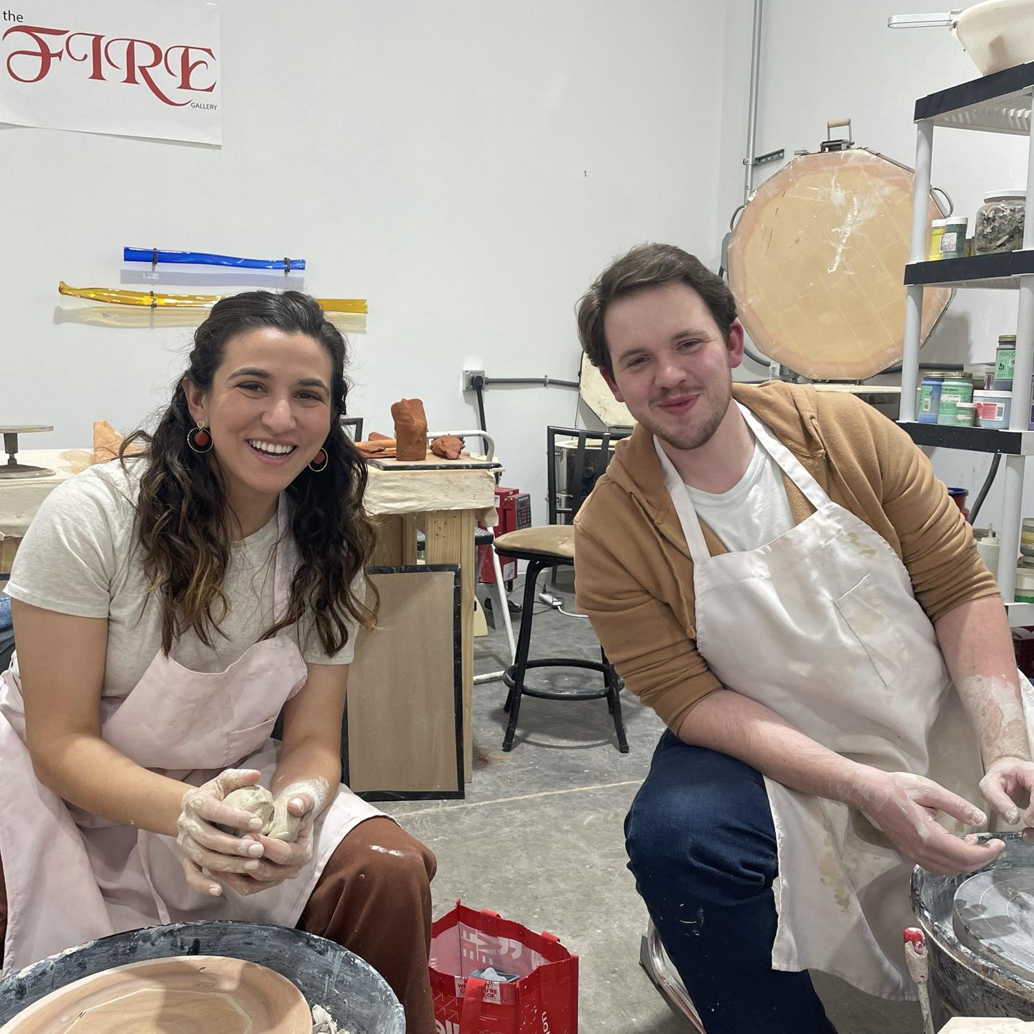 Pottery making!