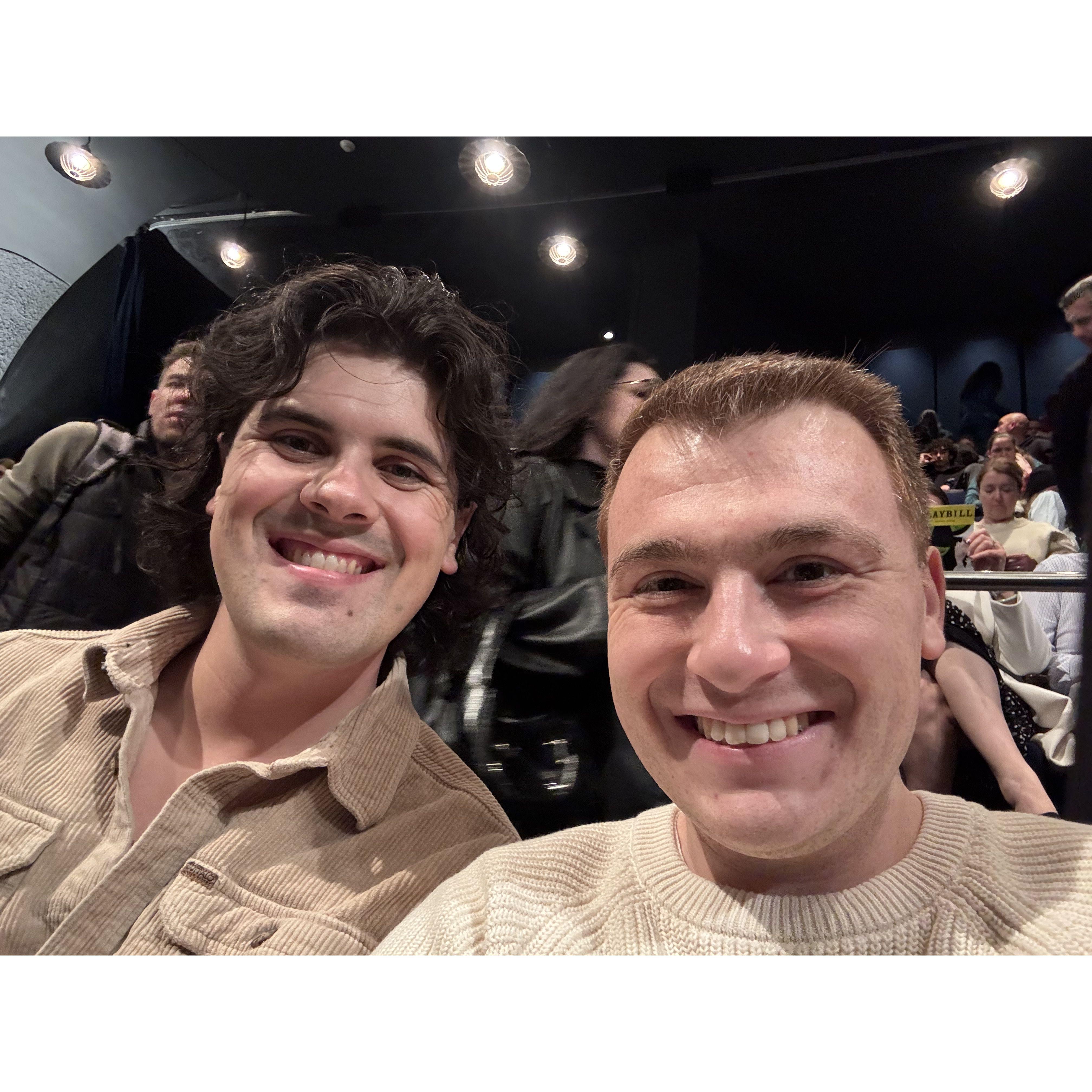 WICKED on Broadway! Exactly one year before we are getting Married! March 20, 2025.