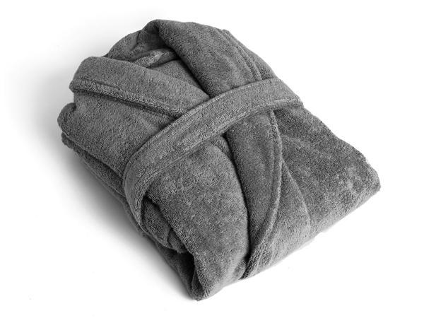 Classic Bathrobe - Color Stone, Size Large