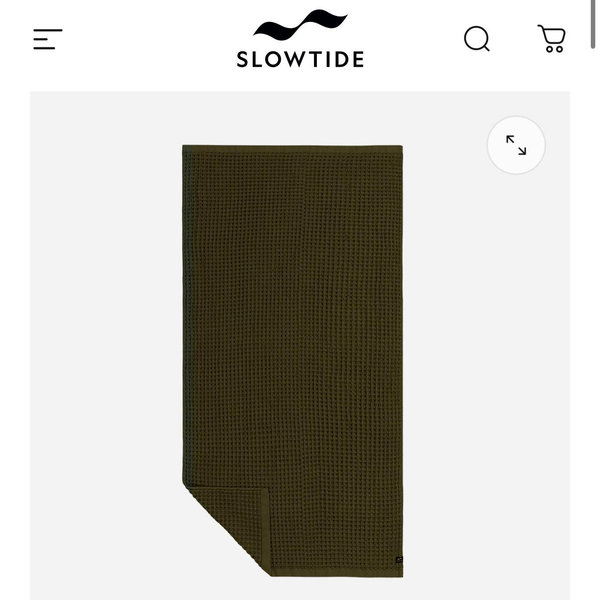 GUILD WAFFLE BATH TOWEL-Green