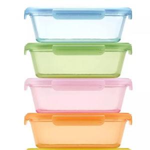 Ello 10pc Snap and Nest Meal Prep Food Storage Containers