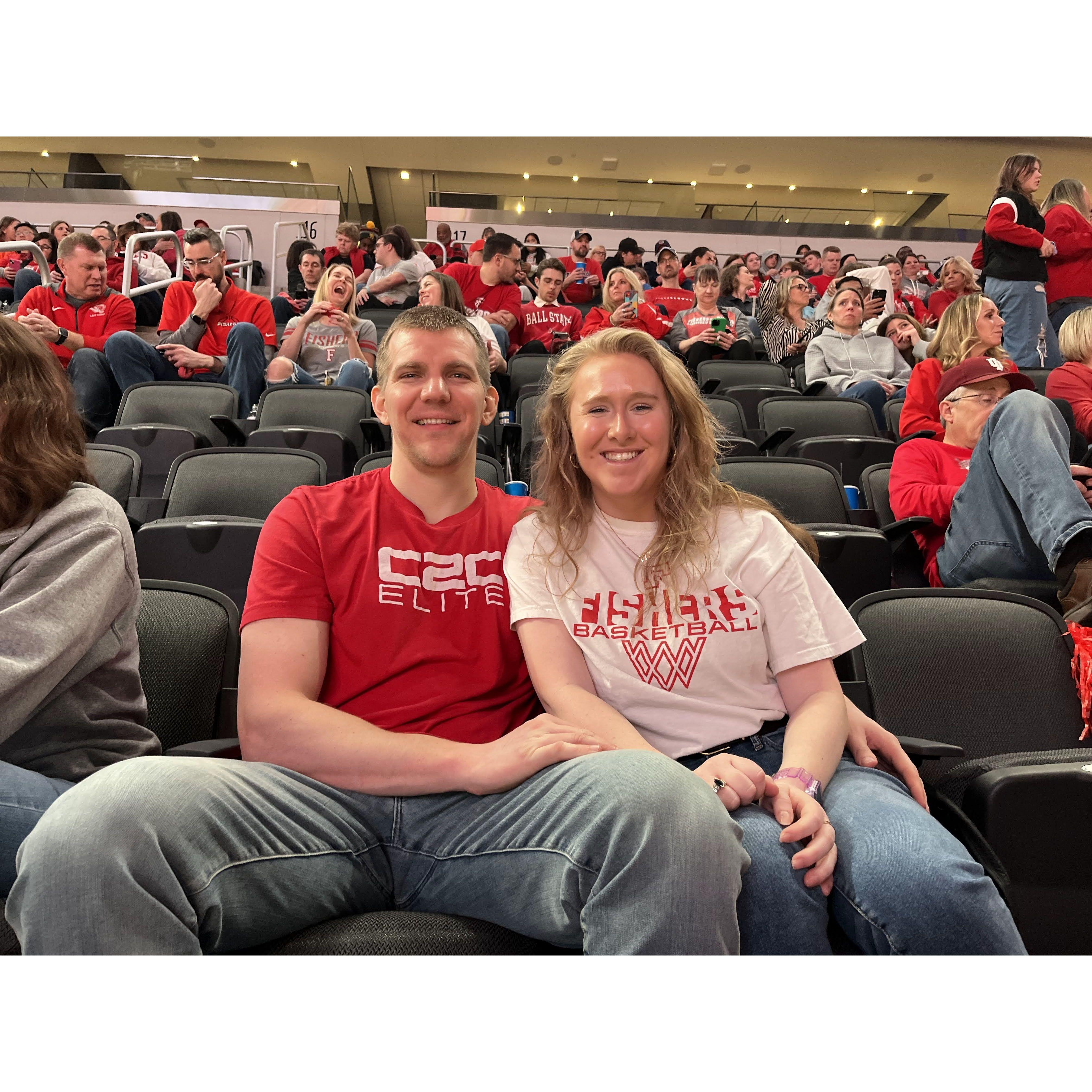 2/25/23
Fishers' Girls Basketball State Game