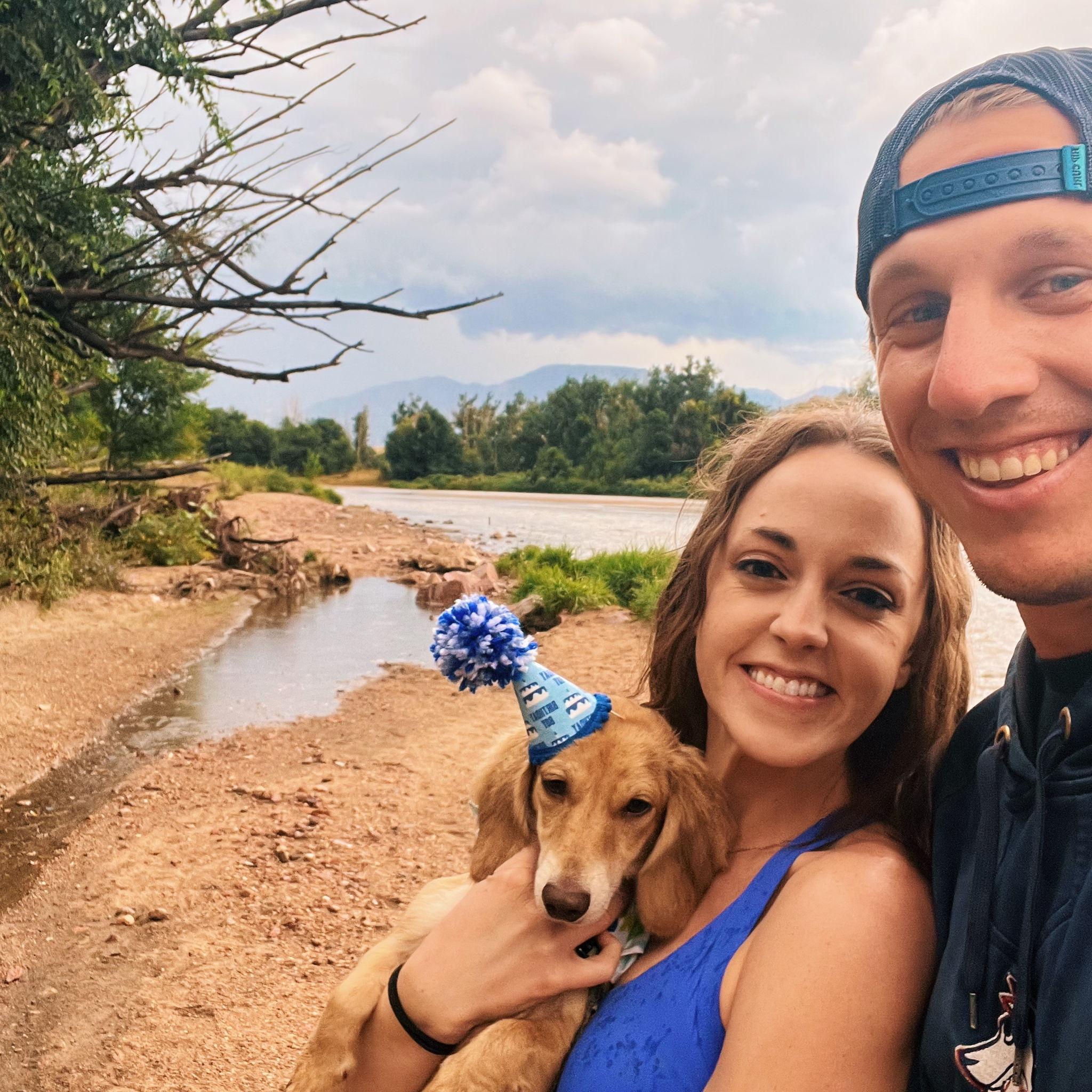 Noodle's first birthday