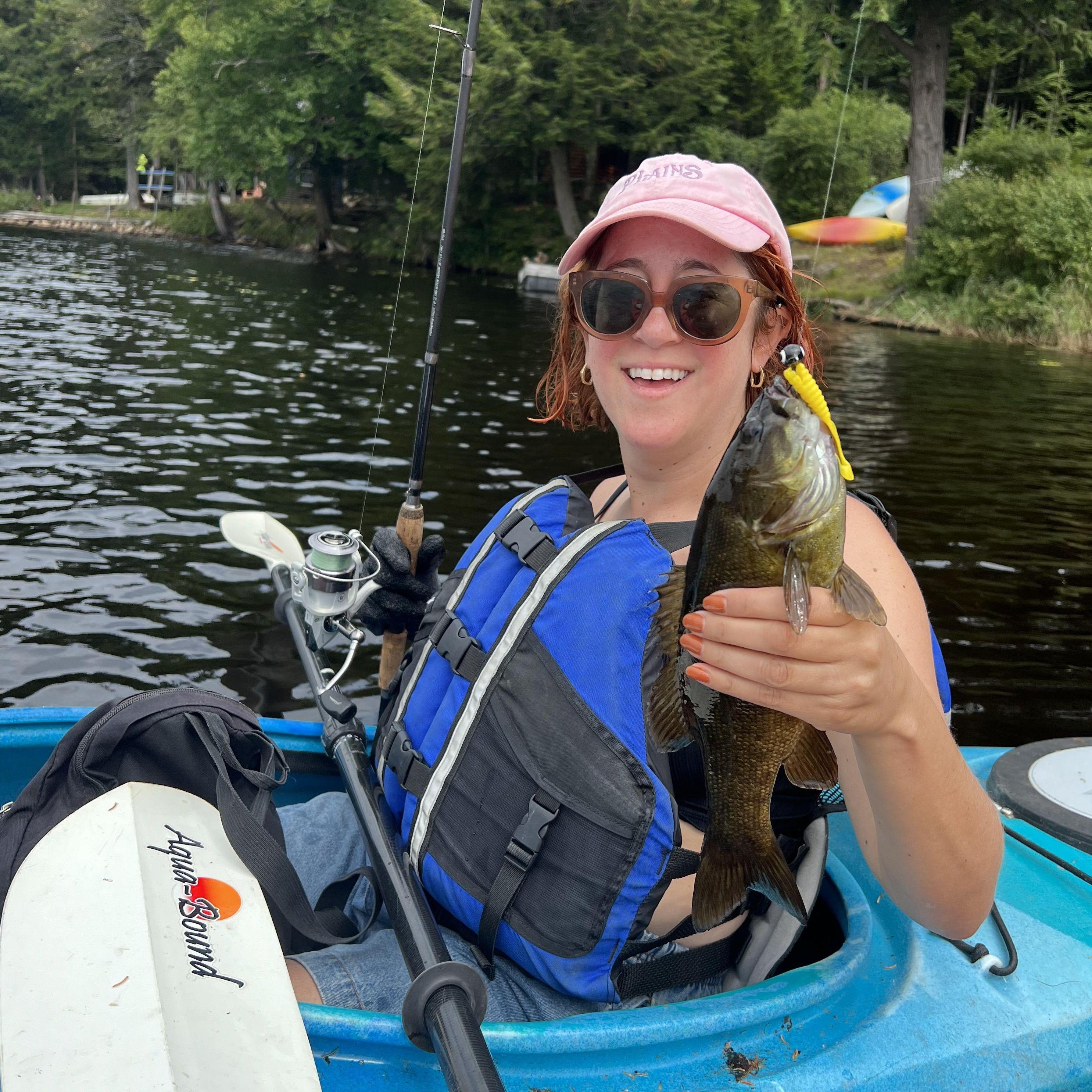 She caught a keeper!