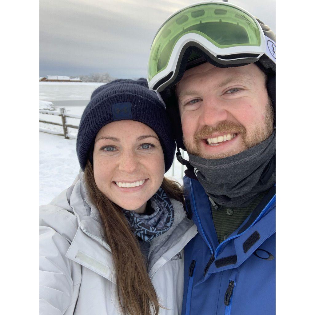 Snowboarding at Deep Creek!