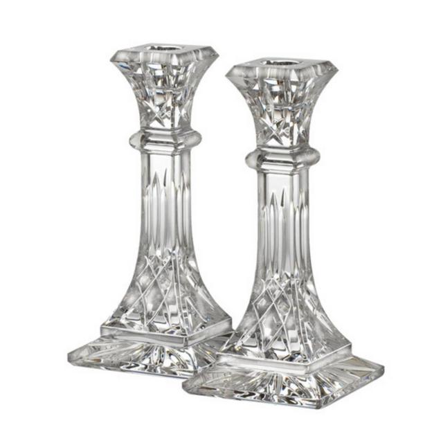 Waterford Lismore 8" Candlestick, Pair