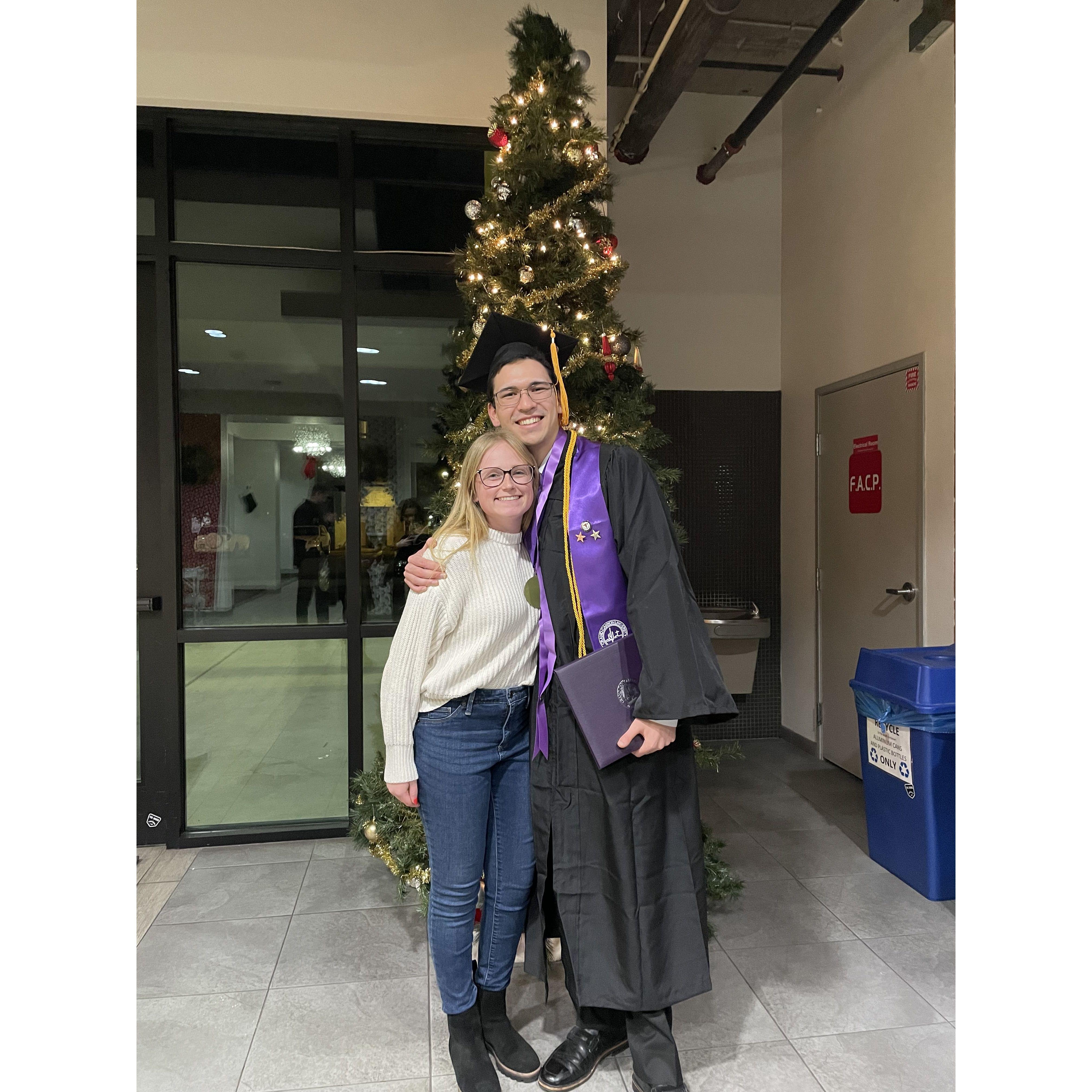 Jared's college graduation!