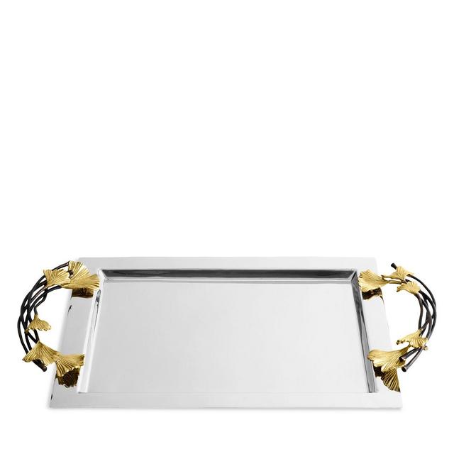 Michael Aram Golden Ginkgo Large Tray