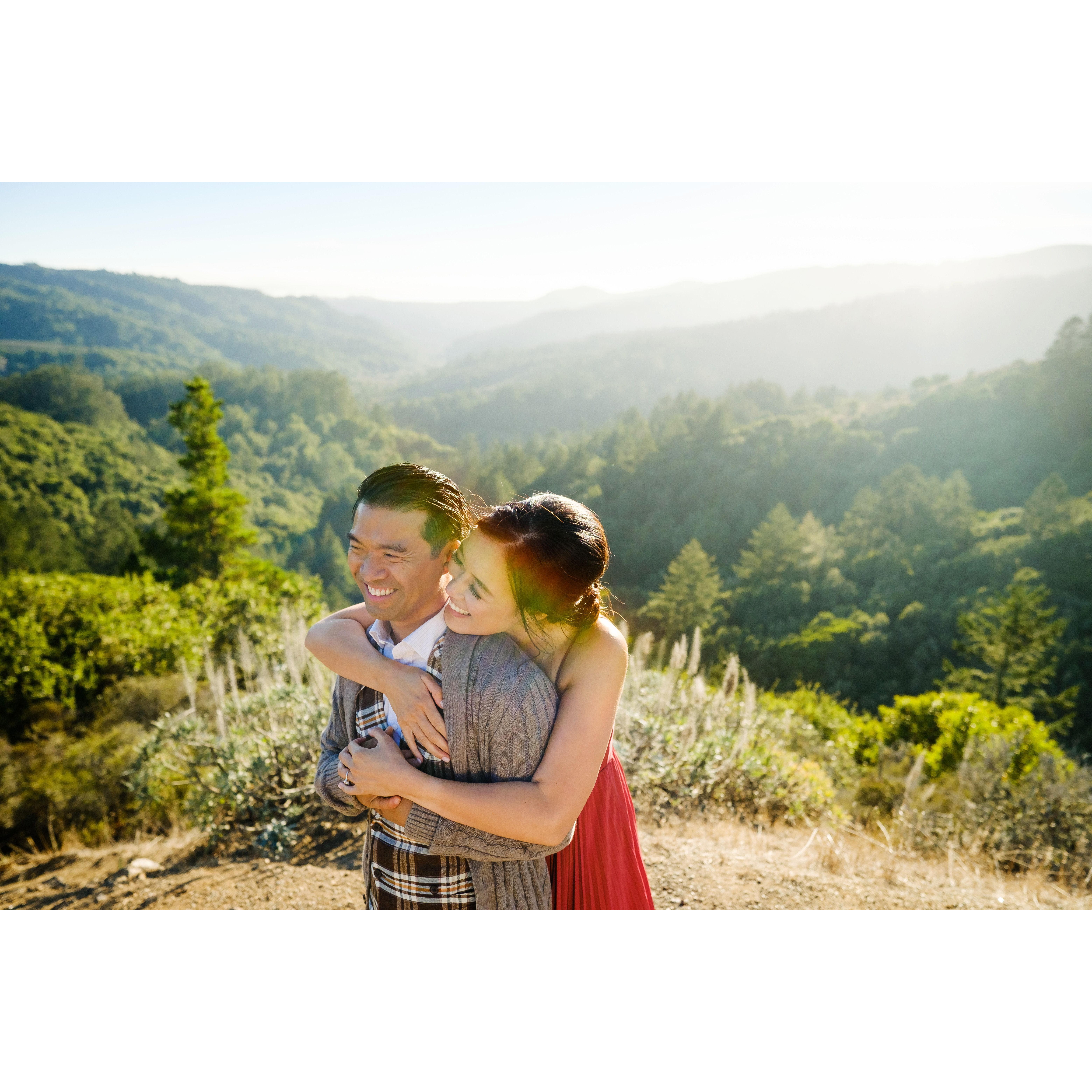 Engagement Photos @ Muir Woods