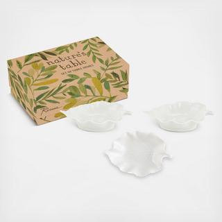 Nature's Table Leaf Dish, Set of 3