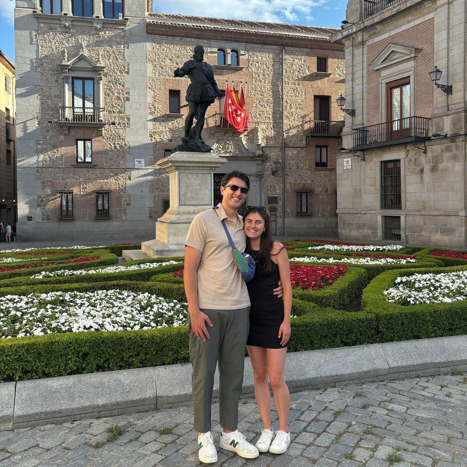 They visited Madrid...