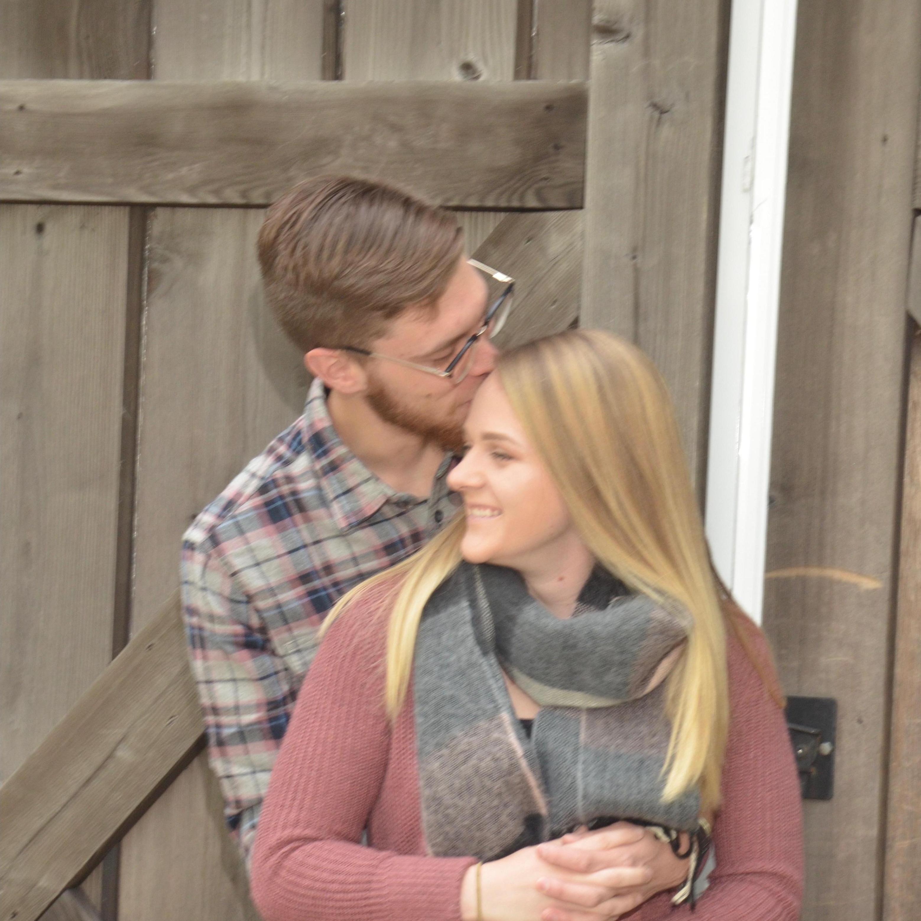 Visiting the wedding barn