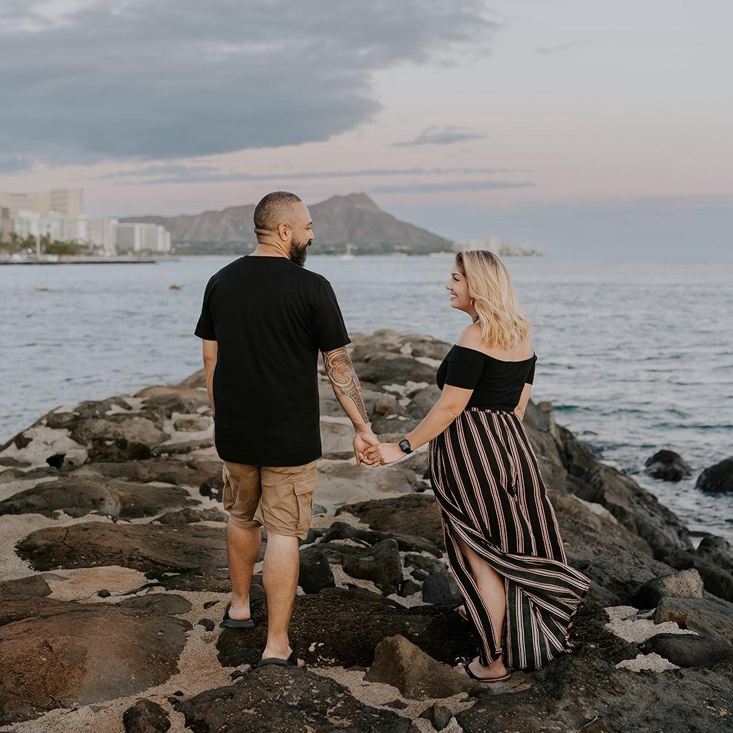 The next time you see us walking down an aisle, it won’t be on these rocks. Thank you for loving and supporting us. We can’t wait for what’s next. We love you. We hope you enjoyed getting to know US!