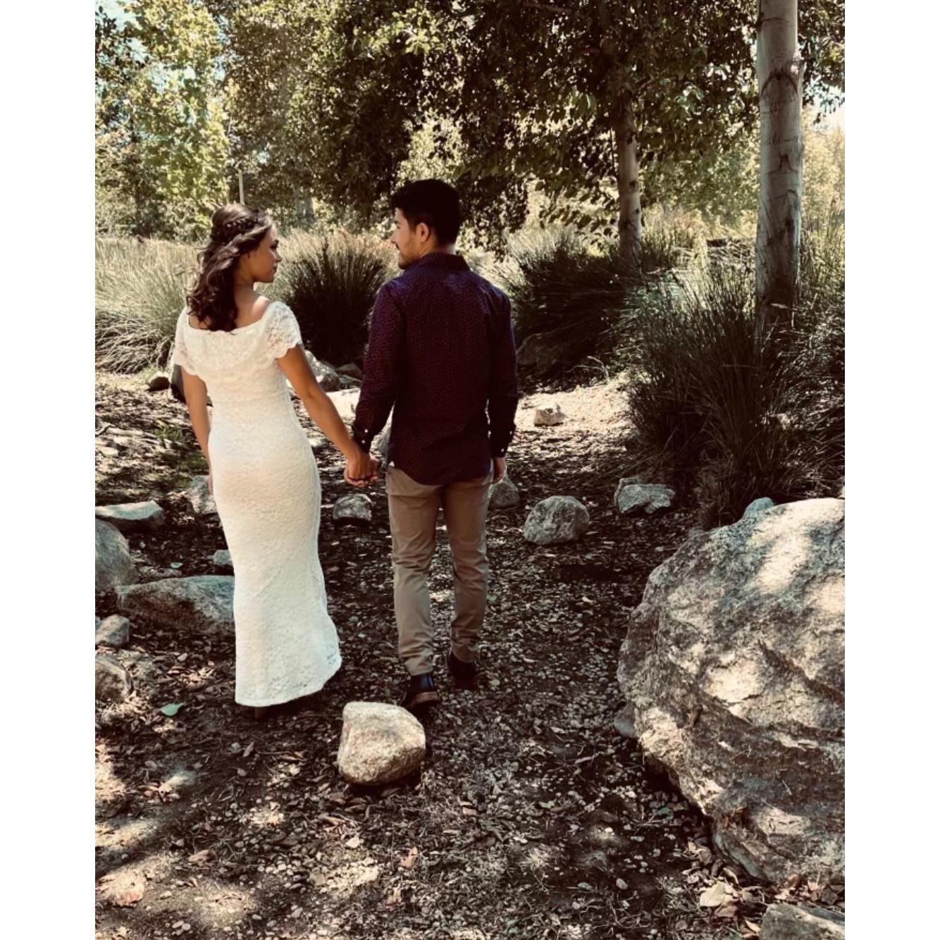 Engagement photo shoot in August 2022